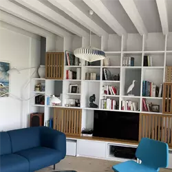 Bibliotheque bois