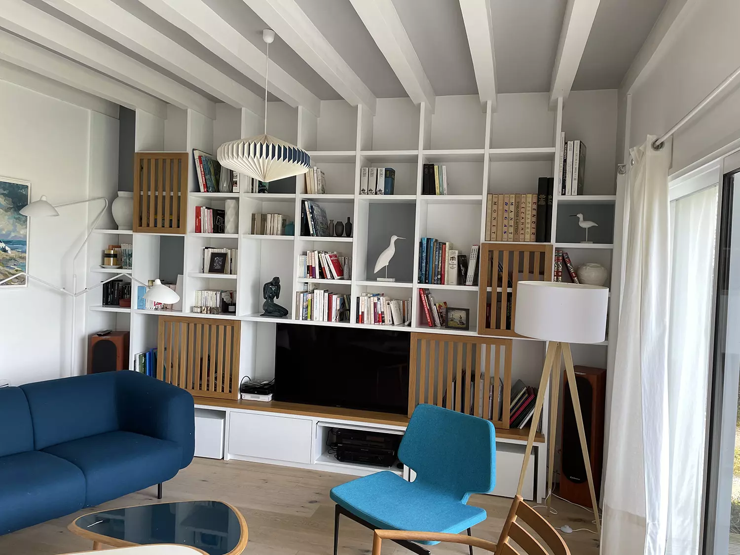 Bibliothèque sur-mesure