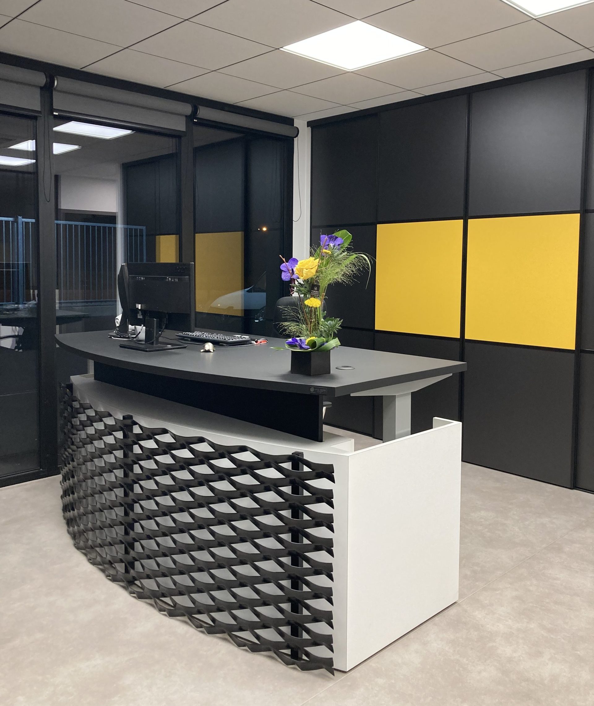 Bureau d'accueil professionnel