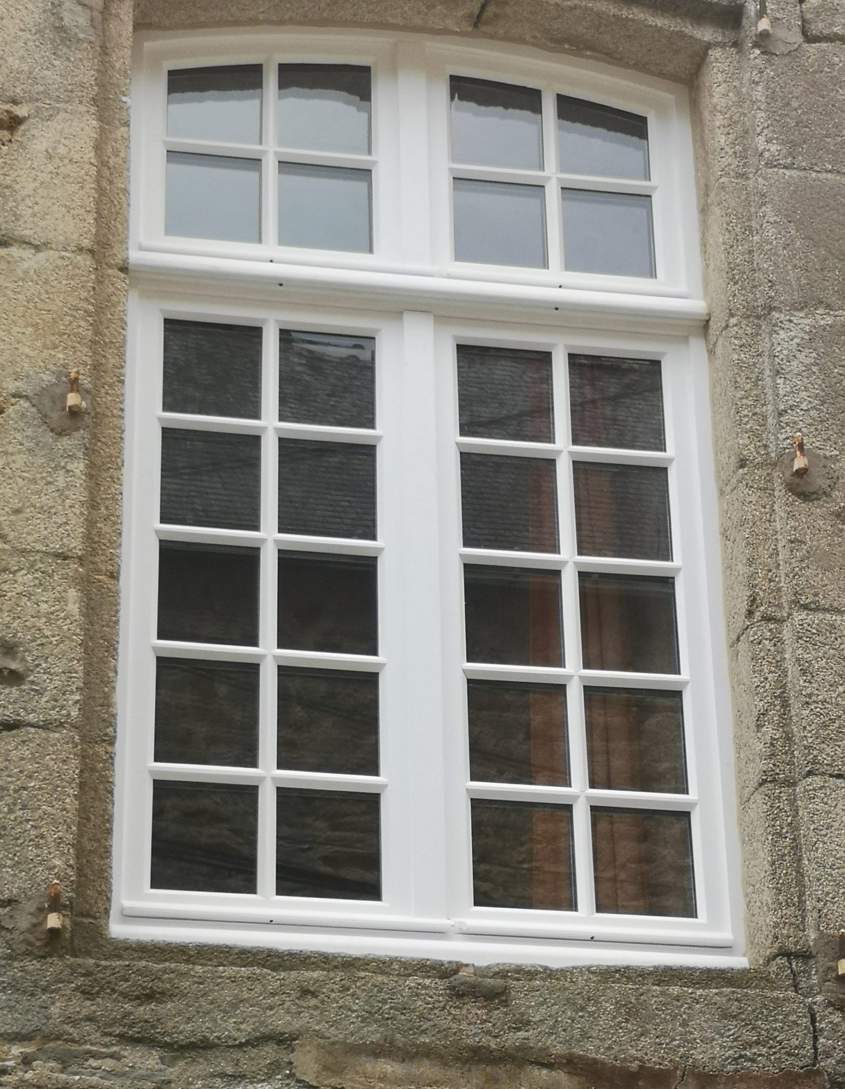 Fenêtre traditionnelle, double vitrage