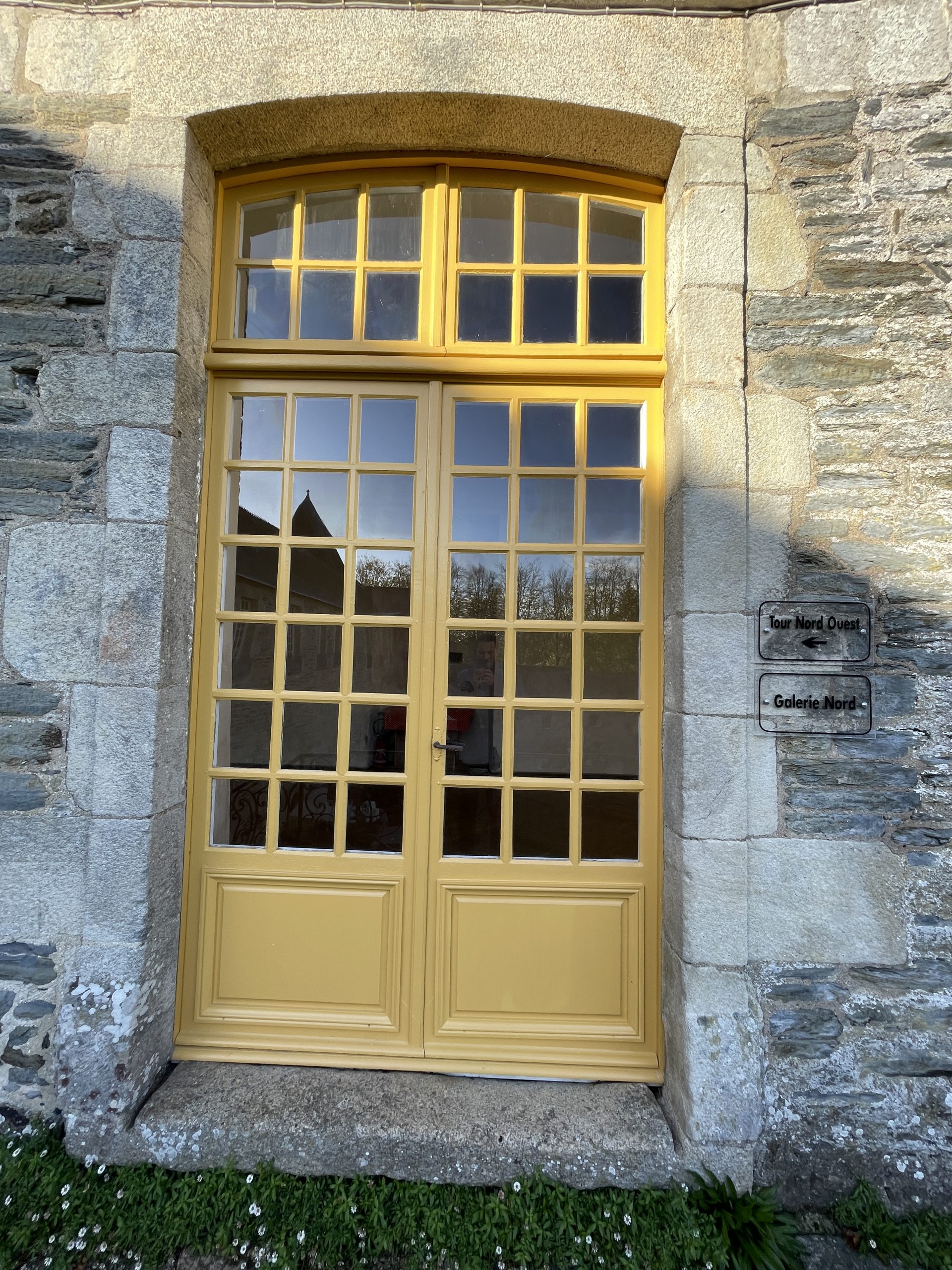 Restauration porte du château de Pontivy